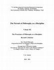 Research paper thumbnail of 7T. On Discerning the Existential Dimension in Experience: Developing, Applying, and Refining our Existential, Economic and 'Pragmatic' Disciplinary Tools