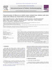 Research paper thumbnail of Characterization of Alloiococcus otitidis strains isolated from children with otitis media with effusion by Pulsed-Field Gel Electrophoresis