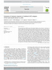 Research paper thumbnail of Evaluation of immune responses of stabilised SAT2 antigens of foot-and-mouth disease in cattle