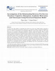 Research paper thumbnail of Investigation of the Relationship Between Pre-Service Teachers' Cognitive Absorption, Academic Motivation and Chorotypes Using Structural Equation Model