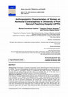 Research paper thumbnail of Anthropometric Characteristics of Women on Hormonal Contraceptives in University of Port Harcourt Teaching Hospital (UPTH)