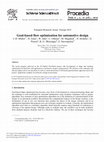 Research paper thumbnail of Goal-Based Flow Optimisation for Automotive Design