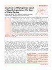 Research paper thumbnail of Evolution and phylogenetic signal of growth trajectories: the case of chelid turtles