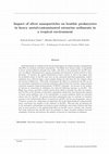 Research paper thumbnail of Impact of silver nanoparticles on benthic prokaryotes in heavy metal-contaminated estuarine sediments in a tropical environment