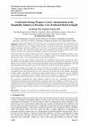 Research paper thumbnail of Constraints Facing Women’s Career Advancement in the Hospitality Industry in Rwanda: Case of Selected Hotels in Kigali