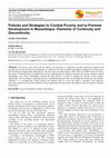 Research paper thumbnail of Policies and Strategies to Combat Poverty and to Promote Development in Mozambique: Elements of Continuity and Discontinuity