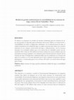 Research paper thumbnail of Modelo de gestión ambiental para la sostenibilidad de los sistemas de riego, cuenca del río Cabanillas – Puno