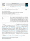 Research paper thumbnail of Terrestrial diet in prehistoric human groups from southern Poland based on human, faunal and botanical stable isotope evidence