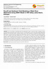 Research paper thumbnail of Runoff and Sediment Yield Modeling of Meki River Watershed Using SWAT Model in Rift Valley Lakes Basin, Ethiopia