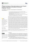 Research paper thumbnail of A Realist Evaluation of Team Interventions in Acute Hospital Contexts—Use of Two Case Studies to Test Initial Programme Theories