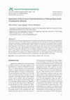 Research paper thumbnail of Application of the Erosion Potential Method in Vithkuqi Watersheds (Southeastern Albania)