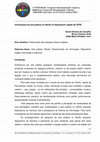 Research paper thumbnail of Informações da arte pública no Recife no Repositório Agadê da UFPE