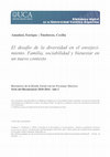 Research paper thumbnail of El desafío de la diversidad en el envejecimiento : familia, sociabilidad y bienestar en un nuevo contexto