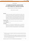 Research paper thumbnail of The Cocoa Value Chain in Peru and Its Opportunities in the Global Market