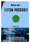 Research paper thumbnail of Buku Ajar SISTEM PRODUKSI