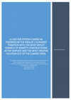 Research paper thumbnail of A case for system change as theorised by the idealist / humanist tradition with the most explicit example of Wendt's Constructivism as the simplest and the most creative solution out of the climate crisis.