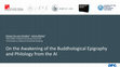 Research paper thumbnail of (2022/3a) On the Awakening of the Buddhological Epigraphy and Philology from the Artificial Intelligence (with S. Melzer; Part I: PPT)