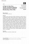 Research paper thumbnail of A Fight for Real Men: Gender and Nation-Building during the Primo de Rivera Dictatorship (1923–1930)