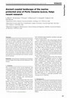 Research paper thumbnail of Ancient coastal landscape of the marine protected area of Porto Cesareo (Lecce, Italy): recent research