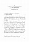 Research paper thumbnail of I cambiamenti dei comportamenti religiosi ai tempi della pandemia