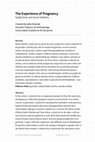 Research paper thumbnail of claudia barcellos rezende vibrant v.8 n.2 The Experience of Pregnancy Subjectivity and social relations