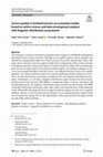 Research paper thumbnail of Service quality in football tourism: an evaluation model based on online reviews and data envelopment analysis with linguistic distribution assessments