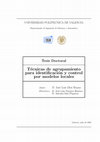 Research paper thumbnail of Técnicas de agrupamiento para identificación y control por modelos locales