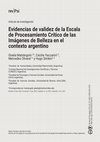 Research paper thumbnail of Evidencias de validez de la Escala de Procesamiento Crítico de las Imágenes de Belleza en el contexto argentino