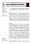 Research paper thumbnail of Genetic variability studies in doubled haploids of Ethiopian mustard (Brassica carinata A. Braun)