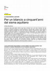 Research paper thumbnail of Barcellona Editoriale per la rivista Danno e Responsabilità. Per un bilancio a cinquantanni dal sisma aquiliano