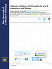 Research paper thumbnail of Optical excitations of chlorophyll a and b monomers and dimers