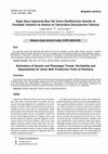 Research paper thumbnail of Siyah Alaca Sığırlarda Bazı Süt Verim Özelliklerinin Genetik ve Fenotipik Yönelimi ile Kalıtım ve Tekrarlama Derecelerinin Tahmini