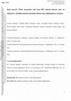 Research paper thumbnail of Bone marrow CD34+ progenitor cells from HIV infected patients show an impaired T cell differentiation potential related to pro-inflammatory cytokines