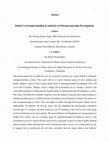 Research paper thumbnail of Initial Level understanding of students on Entrepreneurship Development