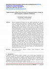 Research paper thumbnail of Implementation of Blue Ocean Strategy for Long-Term Business Strategy in Land Transporter Companies in Indonesia