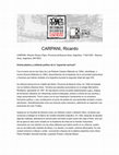 Research paper thumbnail of Entrada biográfica de Ricardo Carpani