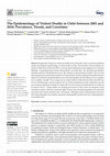 Research paper thumbnail of The Epidemiology of Violent Deaths in Chile between 2001 and 2018: Prevalence, Trends, and Correlates