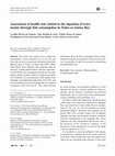 Research paper thumbnail of Assessment of health risk related to the ingestion of trace metals through fish consumption in Todos os Santos Bay