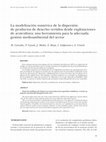 Research paper thumbnail of La modelización numérica de la dispersión de productos de desecho vertidos desde explotaciones de acuicultura: una herramienta para la adecuada gestión medioambiental del sector = Numerical modelling of the dispersion of waste products from aquaculture installations: a tool for appropriate enviro...