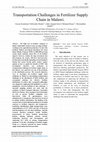 Research paper thumbnail of Transportation Challenges in Fertilizer Supply Chain in Malawi