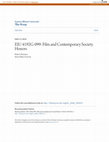 Research paper thumbnail of EIU 4192G-099: Film and Contemporary Society Honors