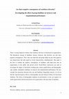 Research paper thumbnail of Are there negative consequences of workforce diversity? Investigating the effect of group faultlines on turnover and organizational performance