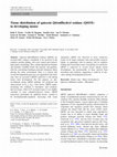 Research paper thumbnail of Tissue distribution of quiescin Q6/sulfhydryl oxidase (QSOX) in developing mouse