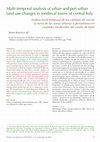 Research paper thumbnail of Análisis multi-temporal de los cambios de uso de la tierra de las zonas urbanas y periurbanas en ciudades medievales del centro de Italia