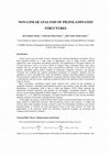 Research paper thumbnail of Non-linear analysis of piezolaminated structures