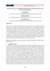 Research paper thumbnail of Derivation of the Governing Differential Equation of Vibrating Host Plate with Two Piezoelectric Patches 