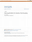 Research paper thumbnail of Marrying My Bitch: J. R. Ackerley\u27s Pack Sexualities