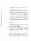 Research paper thumbnail of Regularities in galaxy spectra and the nature of the Hubble sequence