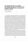 Research paper thumbnail of Insubordinación obrera en Córdoba. Las “huelgas salvajes” de 1970-1971 en la industria metalmecánica y la experiencia del Sitrac clasista