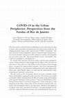 Research paper thumbnail of COVID-19 in the Urban Peripheries